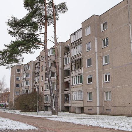 Visaginas Flat White Apartment Екстериор снимка