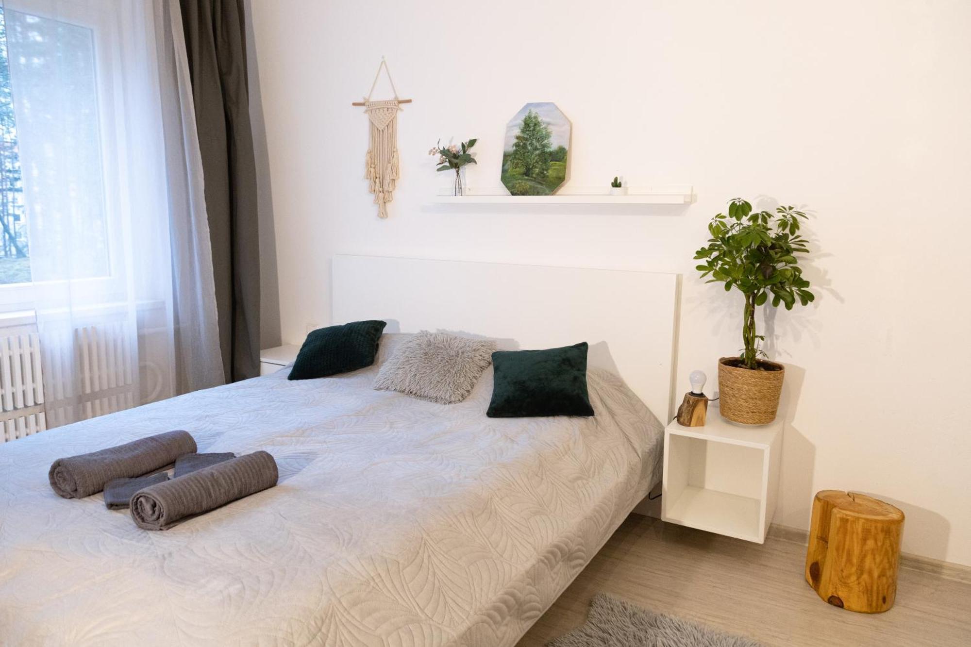 Visaginas Flat White Apartment Екстериор снимка