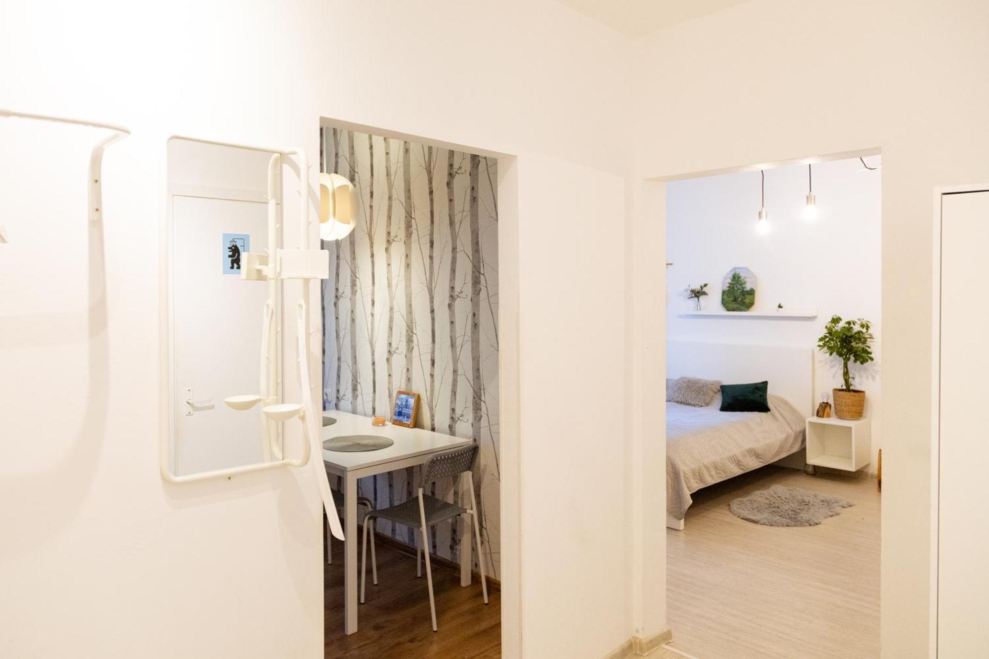Visaginas Flat White Apartment Екстериор снимка